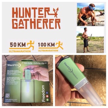 fuego y agua survival run hunter gatherer steripen uv light water purification purifier