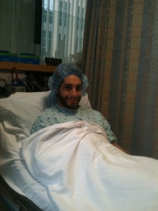 Anthony Matesi Pre Surgery Shoulder Surgery Anthony Matesi