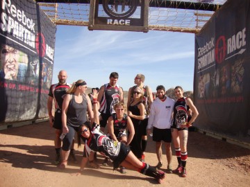 Reebok Spartan Race, Corn Fed Spartans, Reach Boxing, Obstacle Race, Vegas, Sparatan