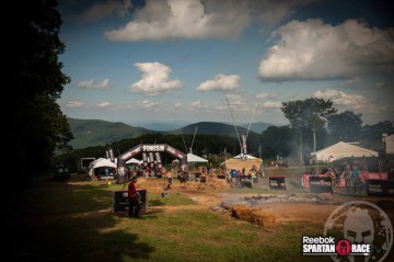 Spartan Race Virginia Wintergreen Resort Finish Line Super Spartan